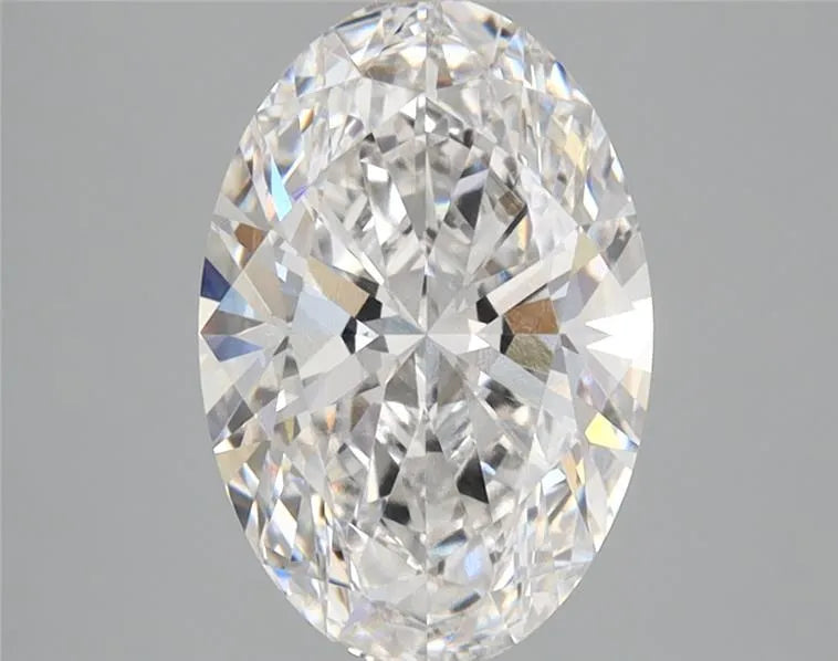 2.26ct Oval Lab Grown Diamond (Colour E, Clarity VVS2, IGI Certified) - View 