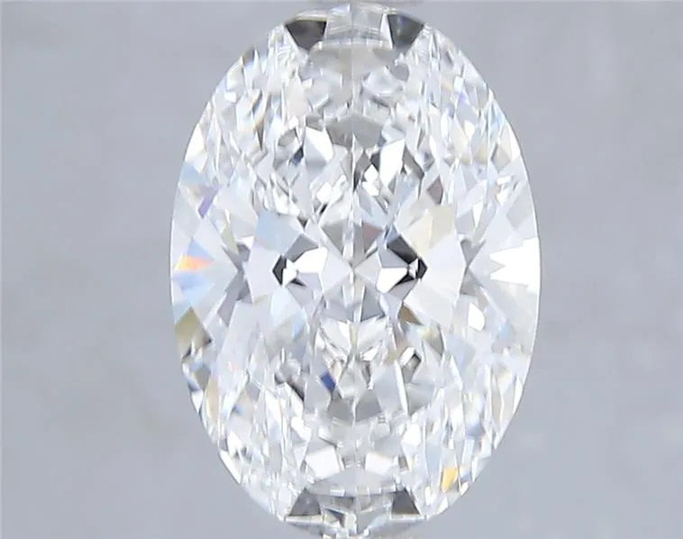 3.00ct Oval Lab Grown Diamond (Colour E, Clarity VVS2, IGI Certified) - View 