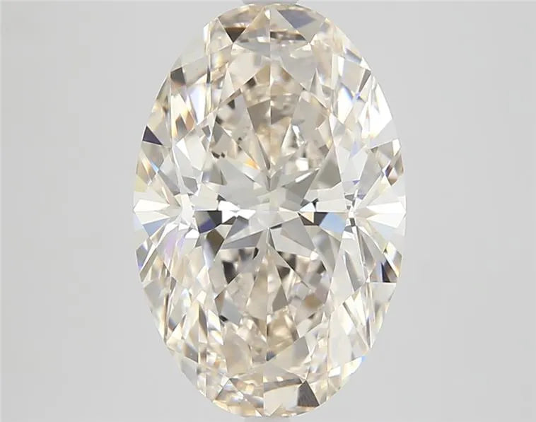 3.27ct Oval Natural Diamond (Colour K, Clarity VVS2, GIA Certified) - View 