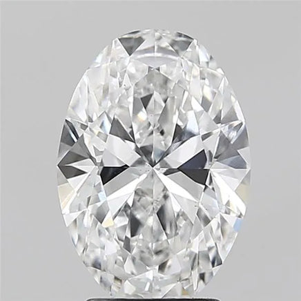 2.53ct Oval Lab Grown Diamond (Colour D, Clarity VS2, IGI Certified)