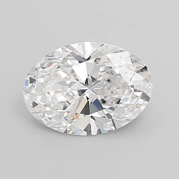 2.55ct Oval Lab Grown Diamond (Colour D, Clarity VVS2, GIA Certified) - View 