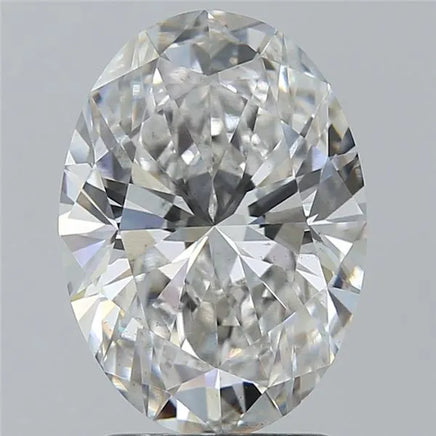 2.20ct Oval Lab Grown Diamond (Colour G, Clarity VS2, IGI Certified)