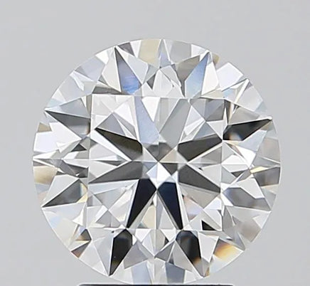 2.50ct Round Lab Grown Diamond (Colour F, Clarity VVS2, Cut EX, IGI Certified)