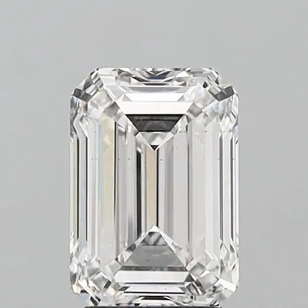 3.01ct Emerald Lab Grown Diamond (Colour G, Clarity VS2, IGI Certified) - View 