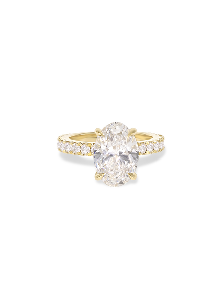 3.53ct Oval Ceremonial Solitaire Ring