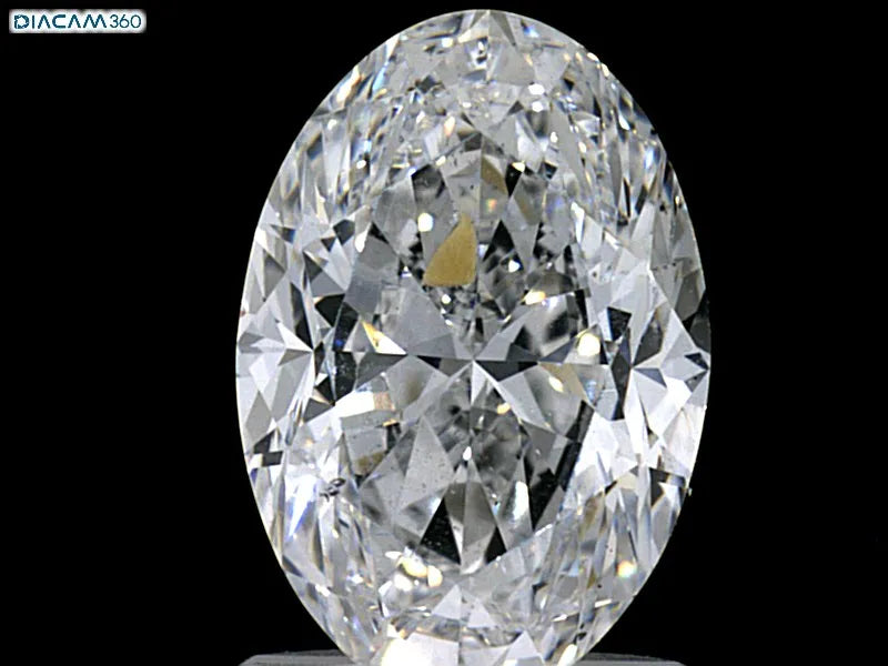 1.80ct Oval Natural Diamond (Colour D, Clarity VS2, GIA Certified) - View 