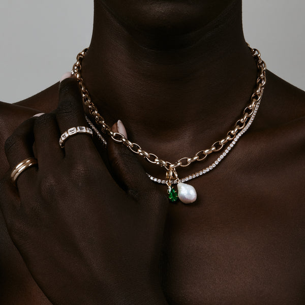 Bold Oval Belcher Chain