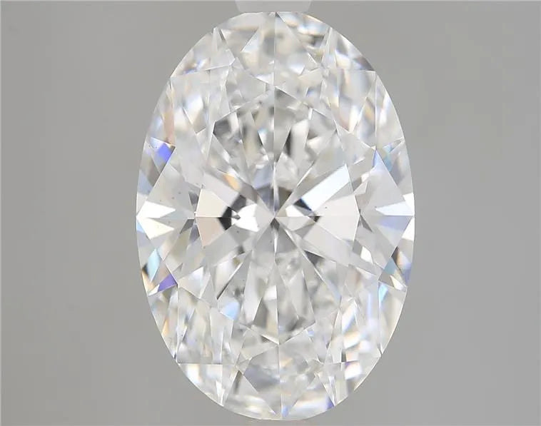 3.20ct Oval Lab Grown Diamond (Colour D, Clarity VS2, IGI Certified)