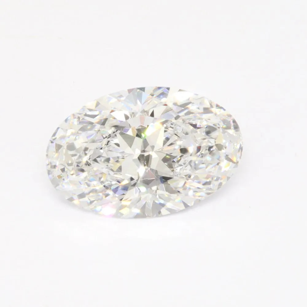 2.54ct Oval Lab Grown Diamond (Colour E, Clarity VS2, IGI Certified) - View 