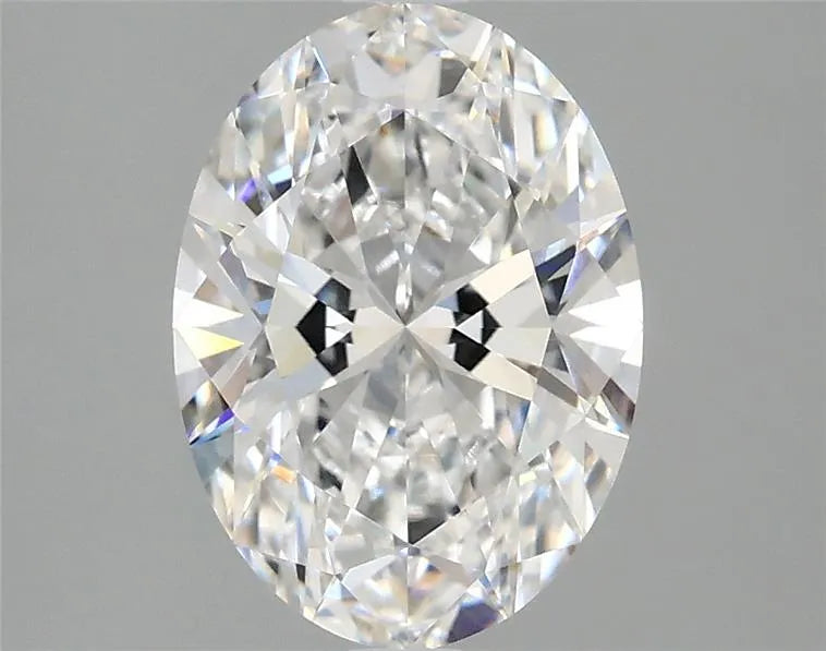 2.10ct Oval Lab Grown Diamond (Colour E, Clarity VVS2, IGI Certified) - View 
