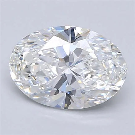0.85ct Oval Lab Grown Diamond (Colour E, Clarity IF, Cut EX, IGI Certified)