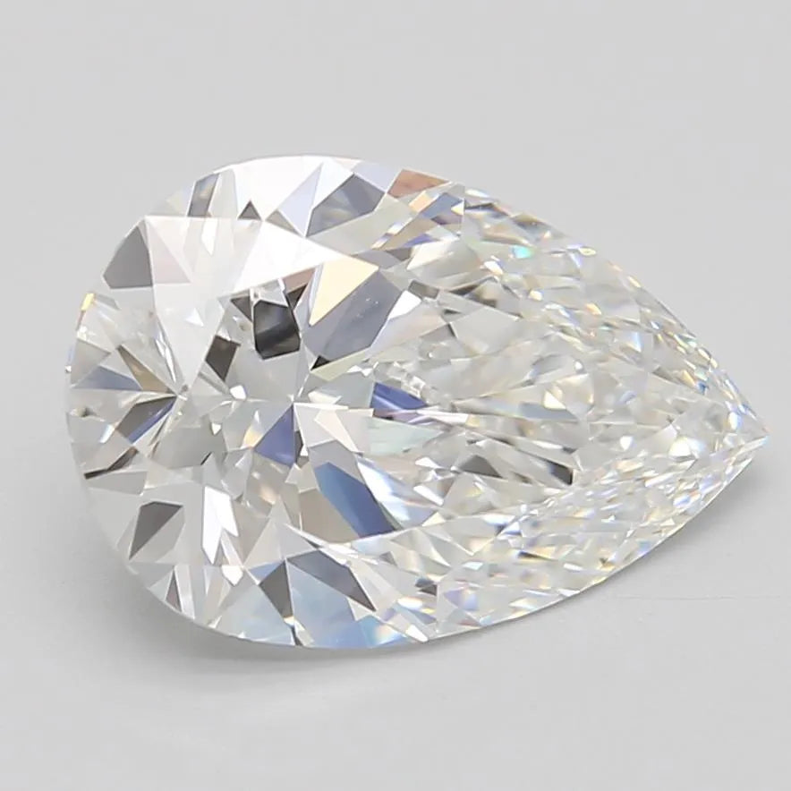 3.23ct Pear Lab Grown Diamond (Colour E, Clarity VVS1, GIA Certified) - View 