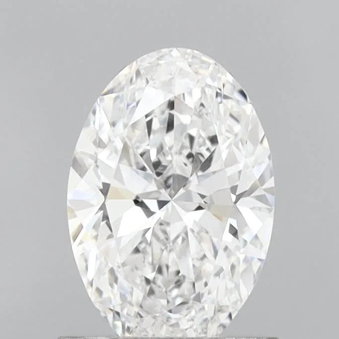 1.00ct Oval Lab Grown Diamond (Colour D, Clarity VS1, IGI Certified) - View 