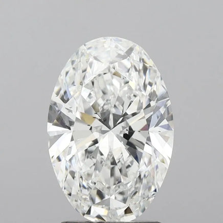 3.02ct Oval Lab Grown Diamond (Colour E, Clarity VS2, IGI Certified)