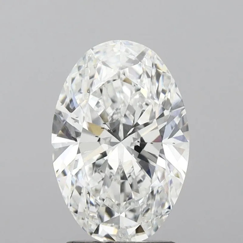 3.02ct Oval Lab Grown Diamond (Colour E, Clarity VS2, IGI Certified)