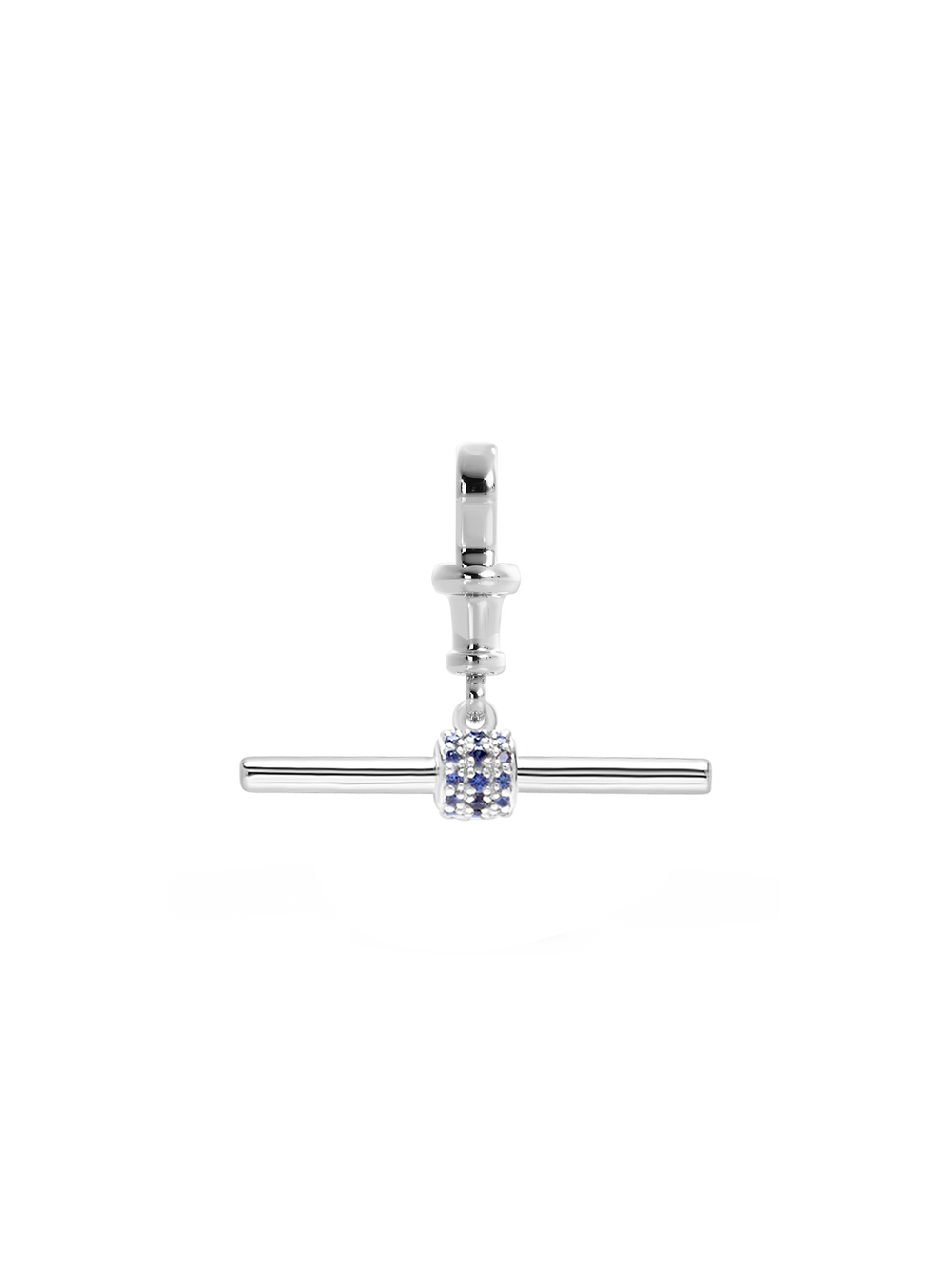 Gemstone T-Bar Pendant