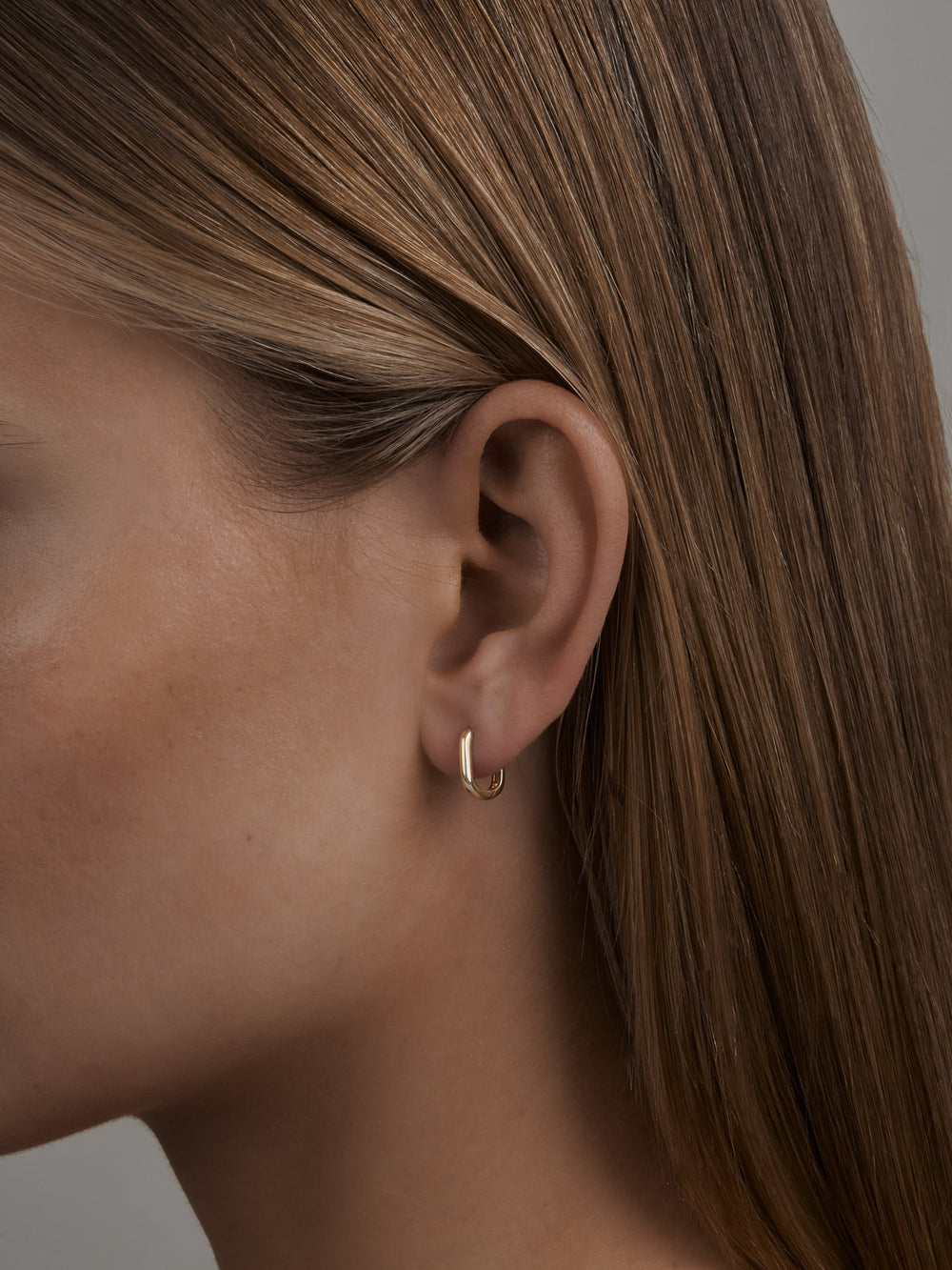 Petite Link Hoops - View 