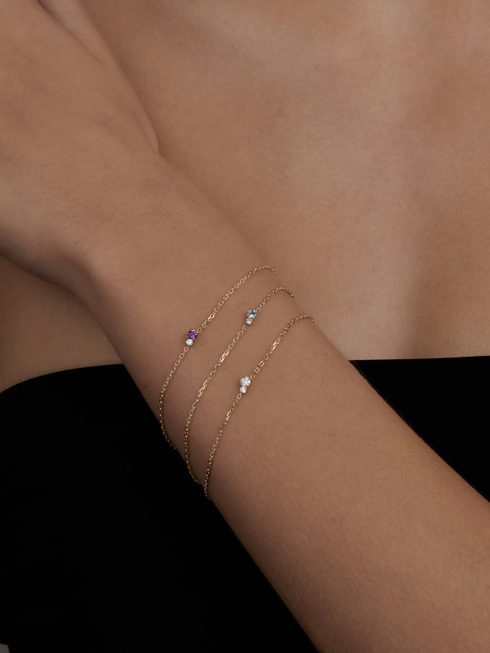 Duo Gem Bracelet - View 
