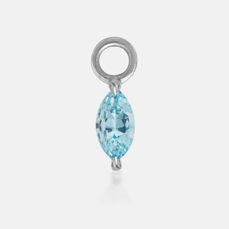 Birthstone Marquise Charms
