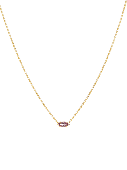 Birthstone Marquise Necklace