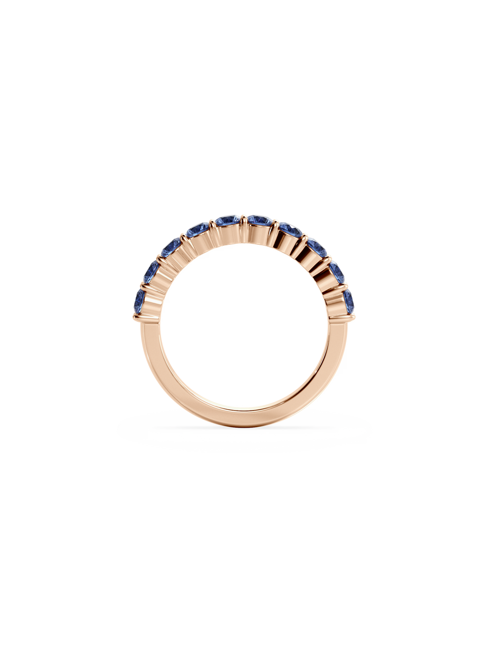 Sapphire Luna Ring - View 