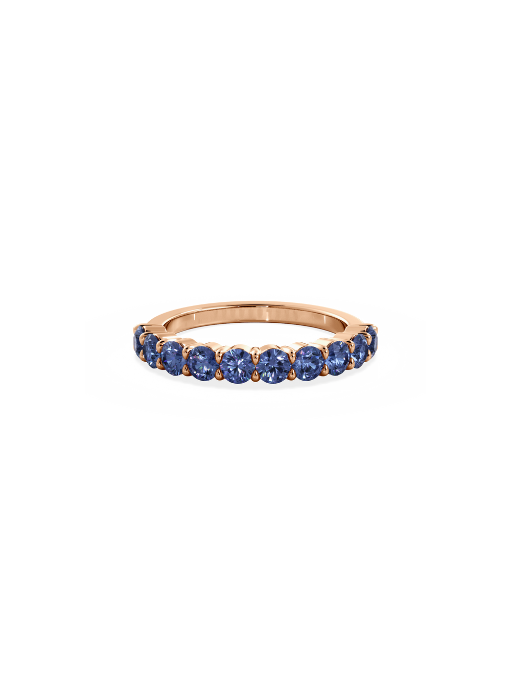 Sapphire Luna Ring - View 