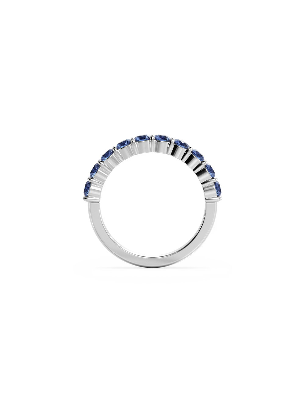 Sapphire Luna Ring - View 