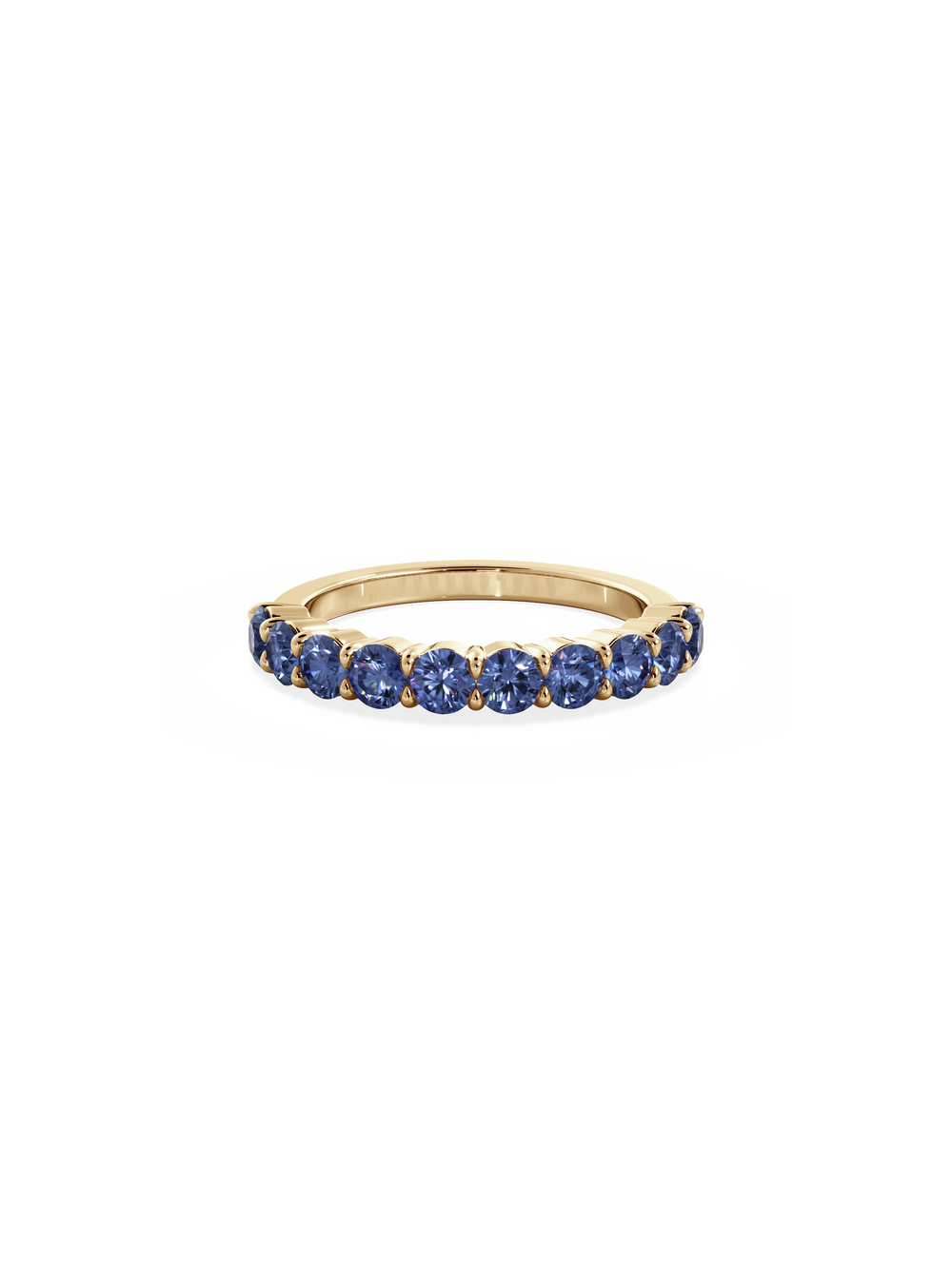 Sapphire Luna Ring - View 