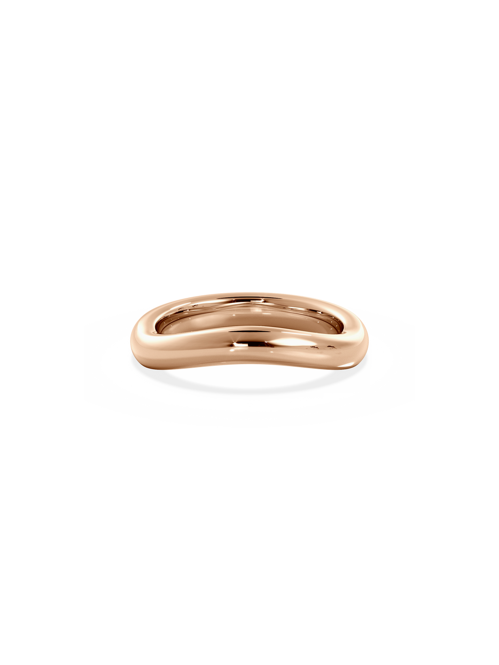 Bold Contour Ring - View 