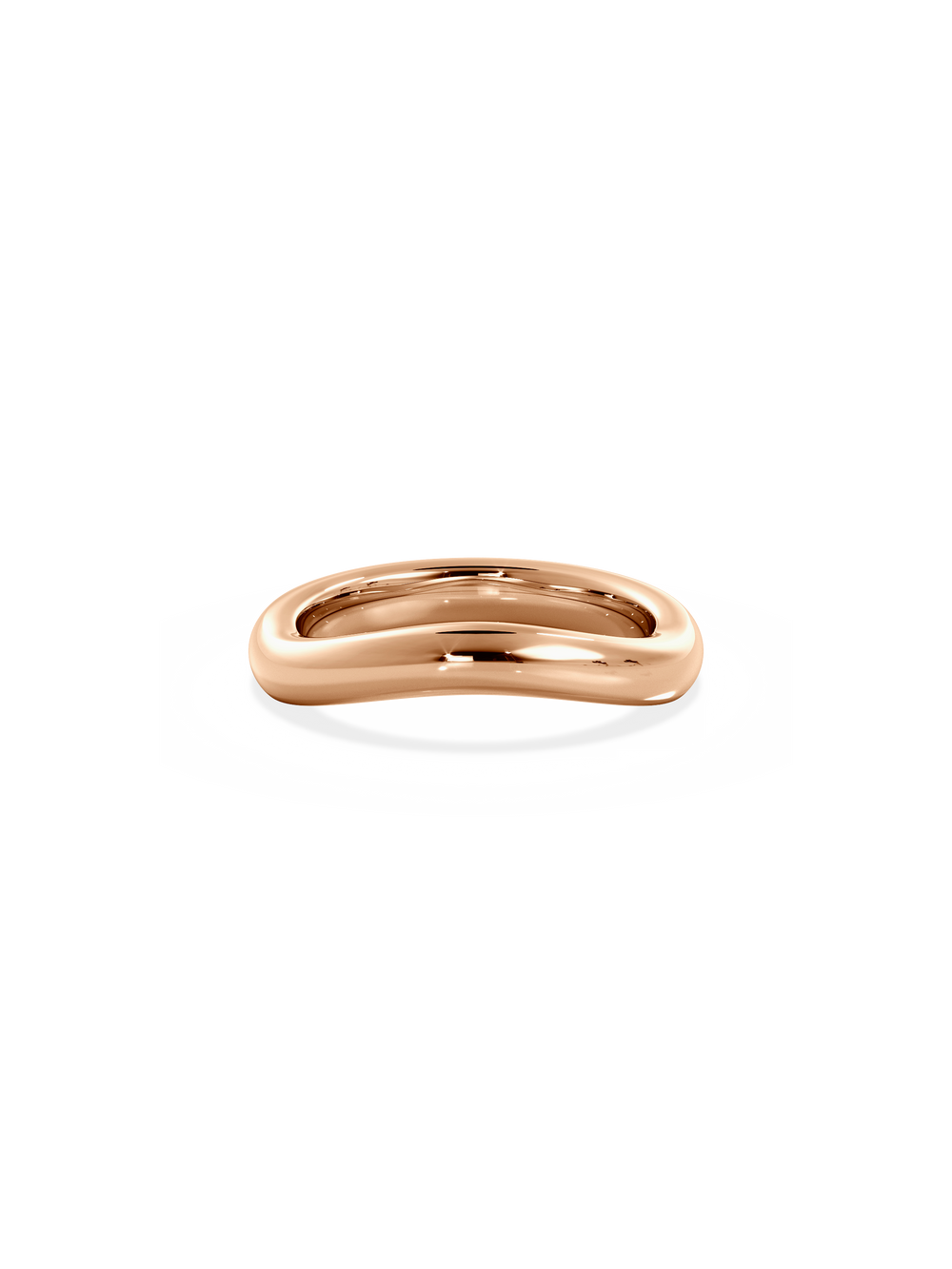 Bold Contour Ring - View 