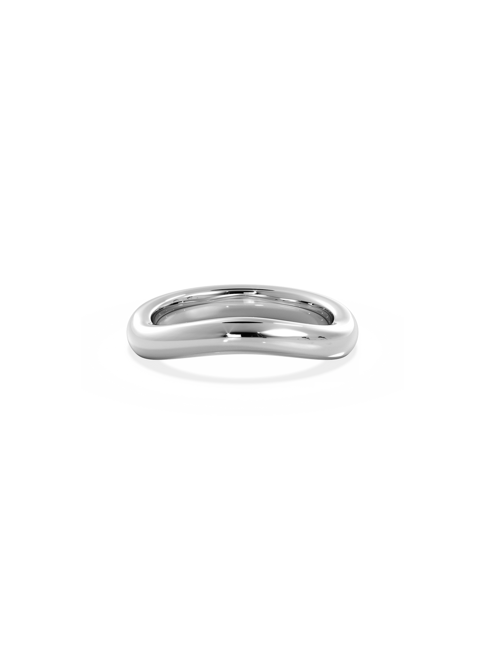 Bold Contour Ring - View 
