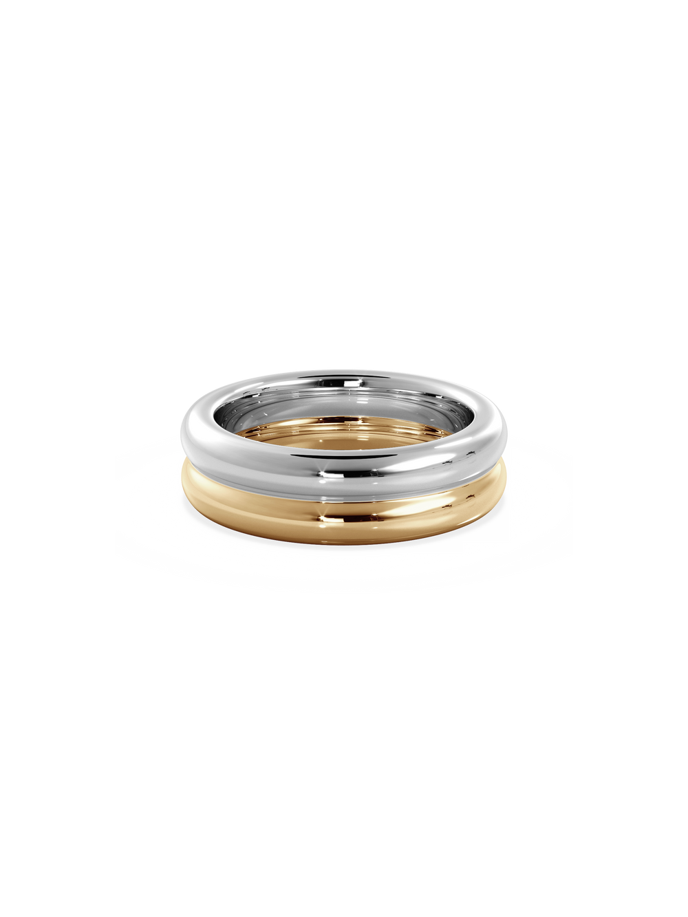 Bold Duo Ring - View 