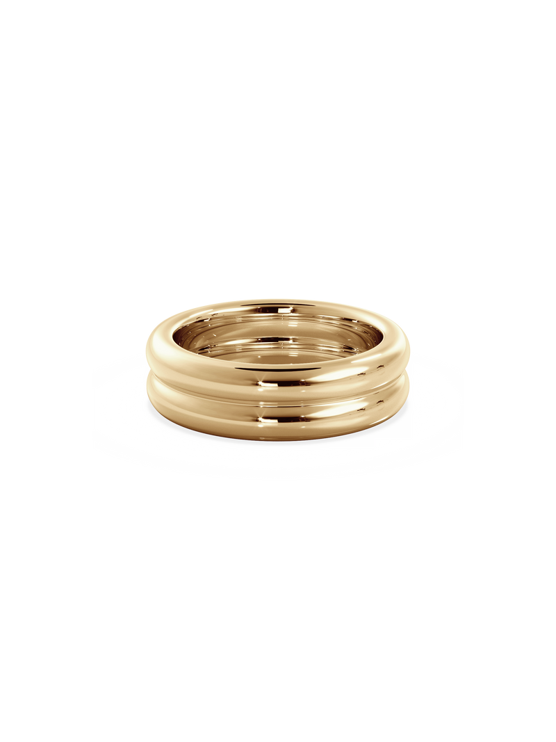 Bold Duo Ring