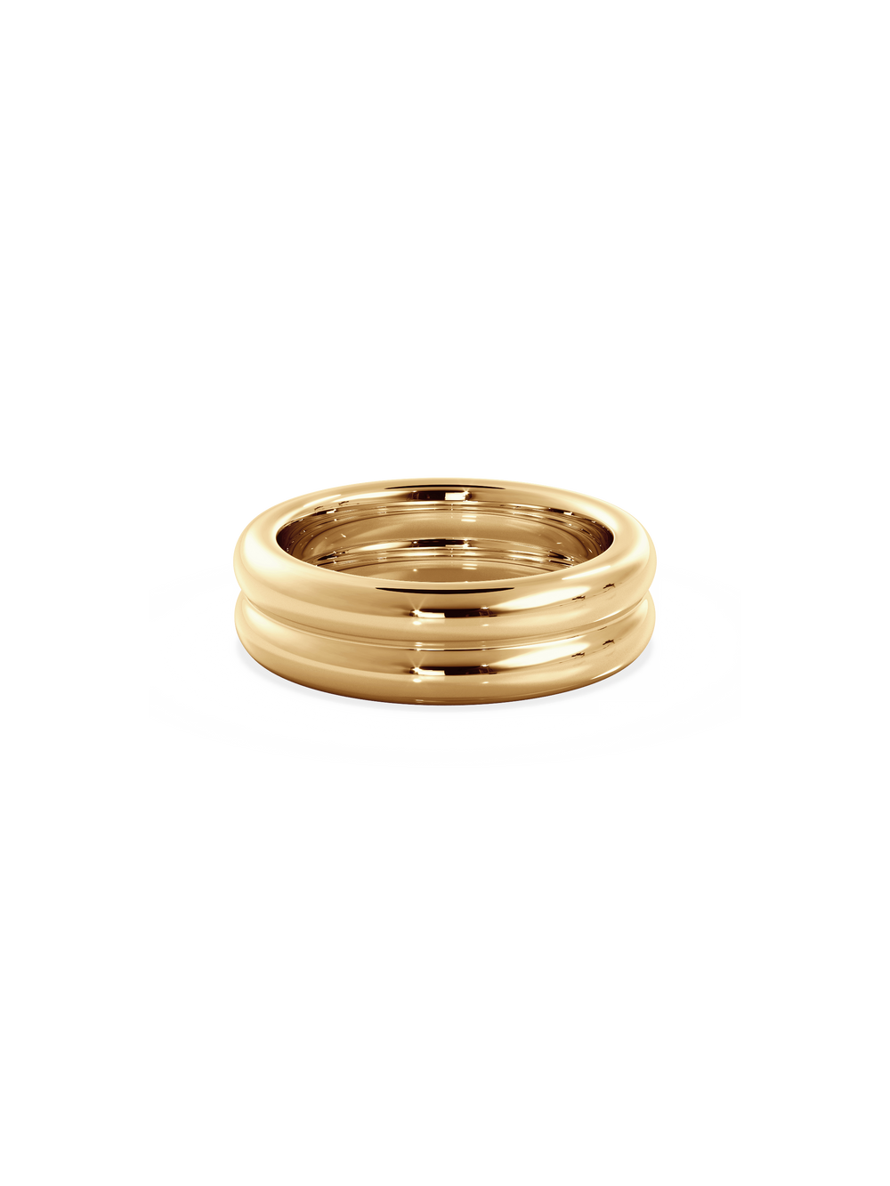 Bold Duo Ring - View 