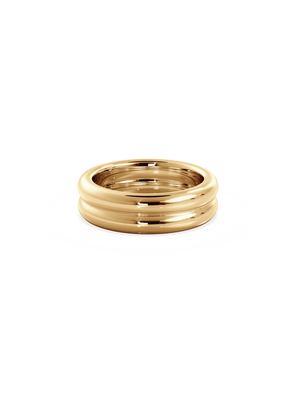 Bold Duo Ring