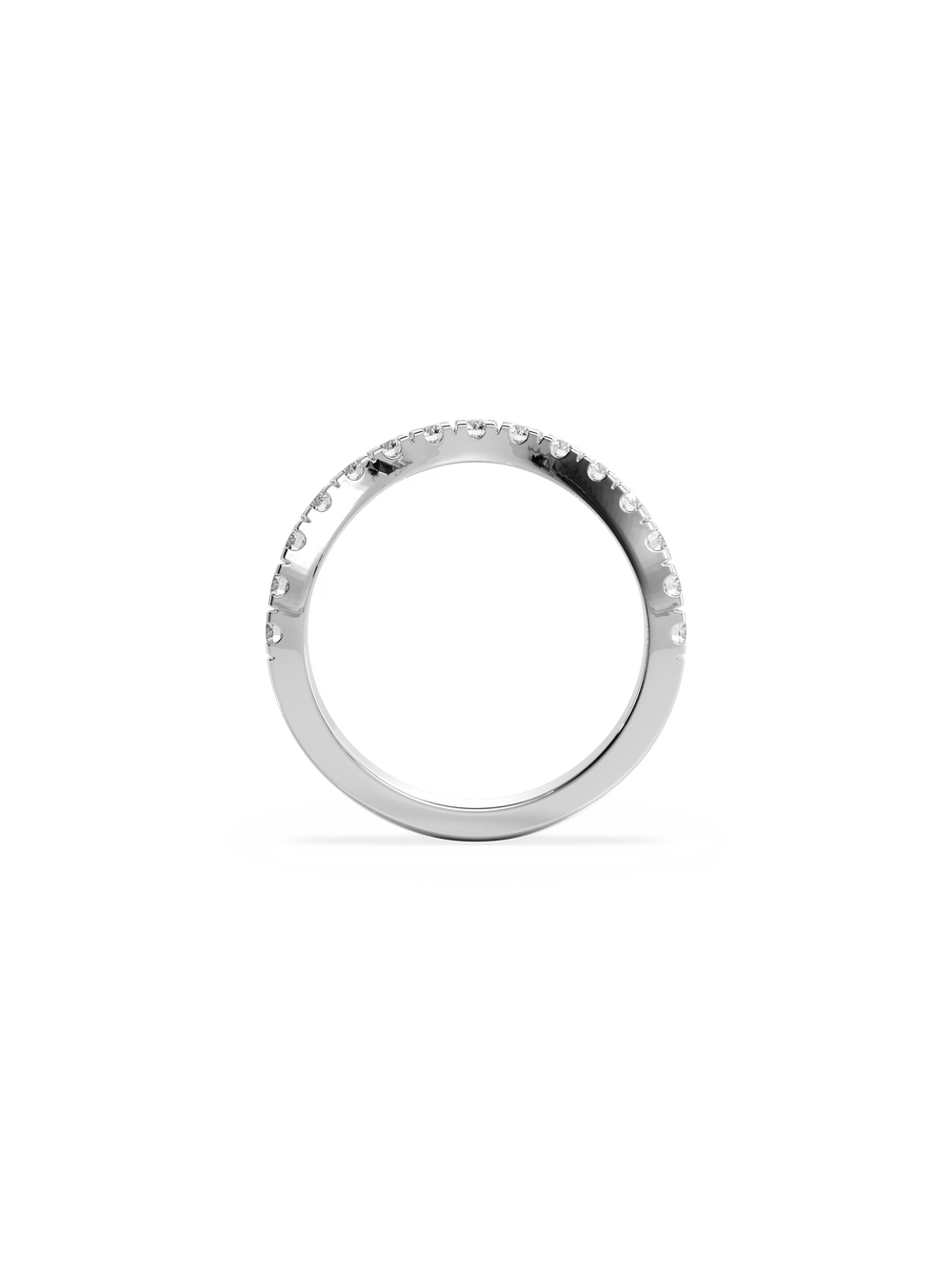 0.035ct Contour Shimmer Ring - View 