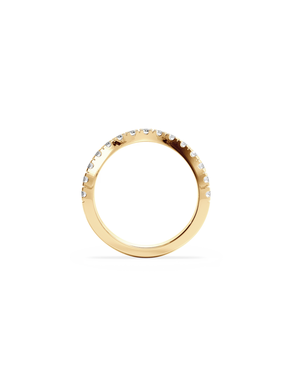 0.035ct Contour Shimmer Ring - View 
