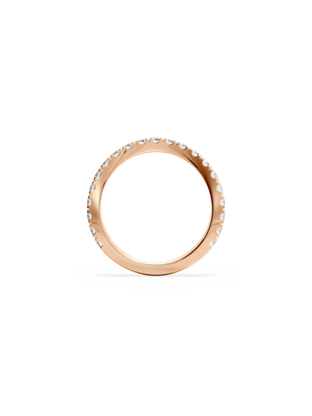 0.035ct Contour Shimmer Ring - View 