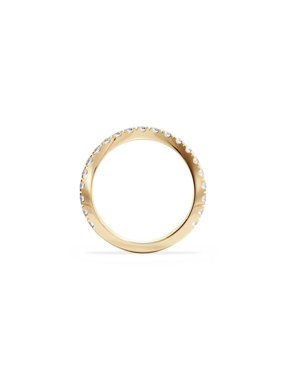 0.035ct Contour Shimmer Ring - View 