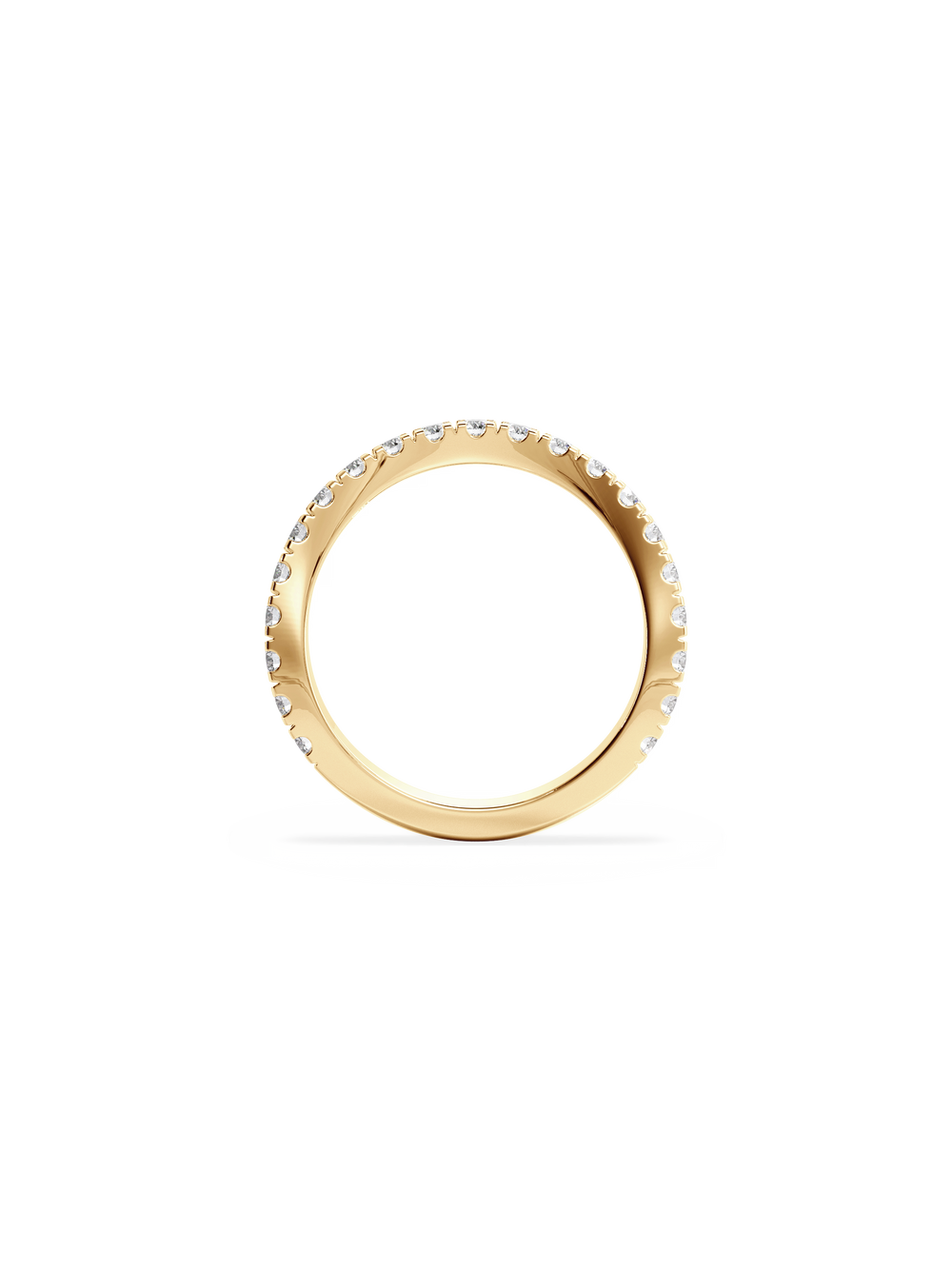 0.035ct Contour Shimmer Ring - View 