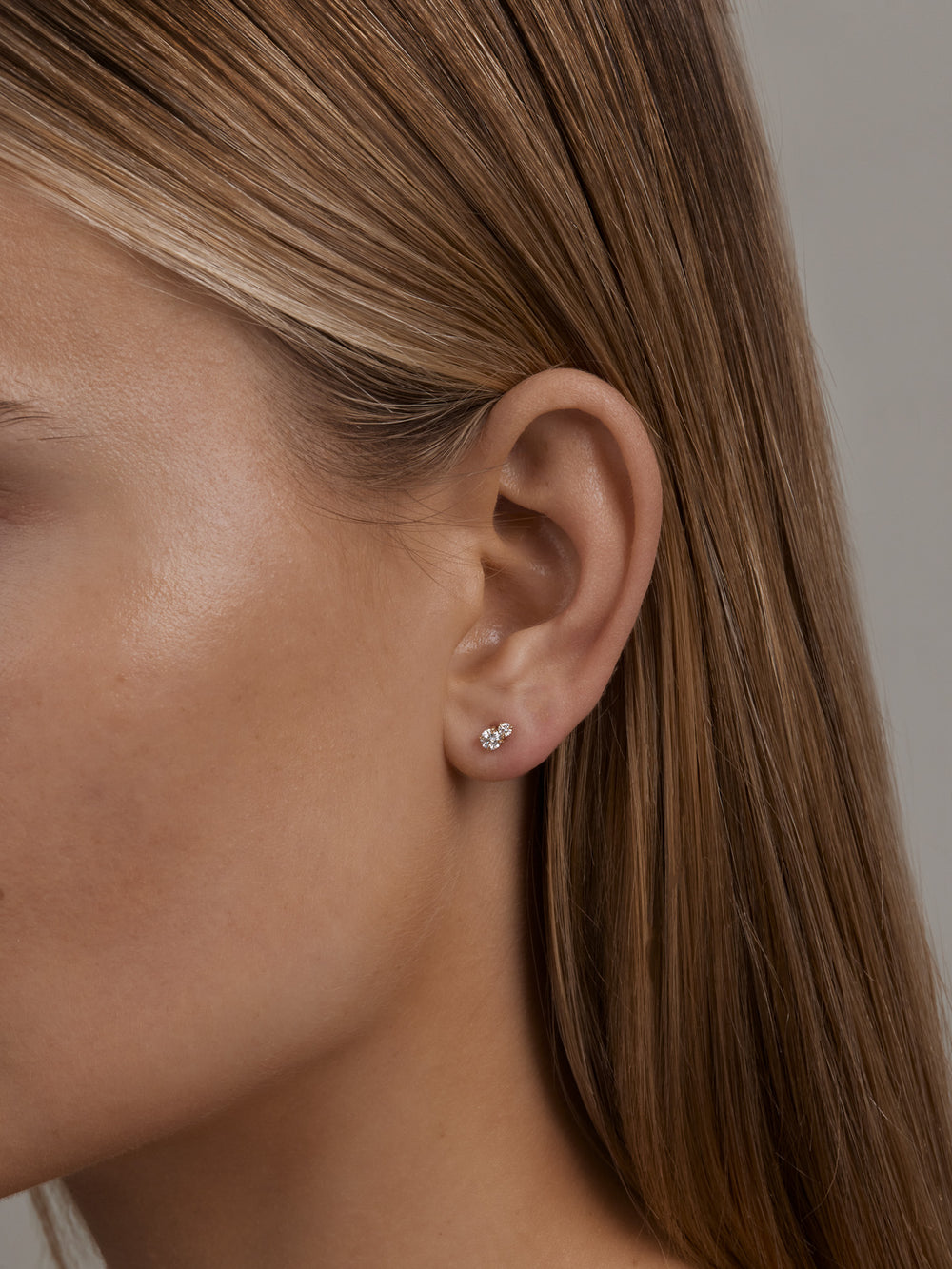 Duo Gem Studs - View 