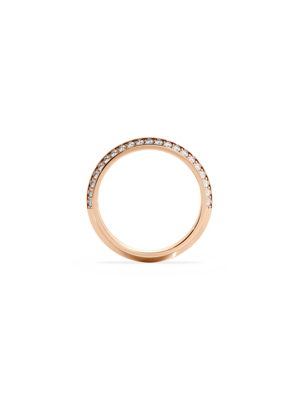 Diamond Knife Edge Ring - View 