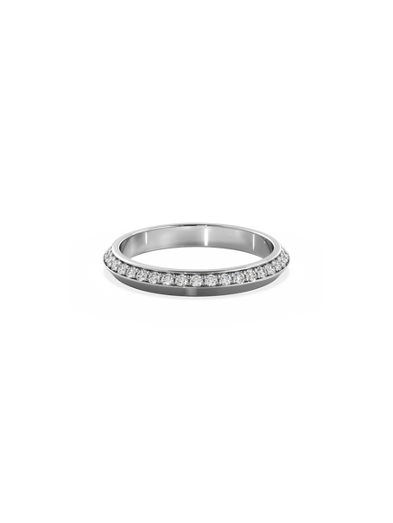 Diamond Knife Edge Ring
