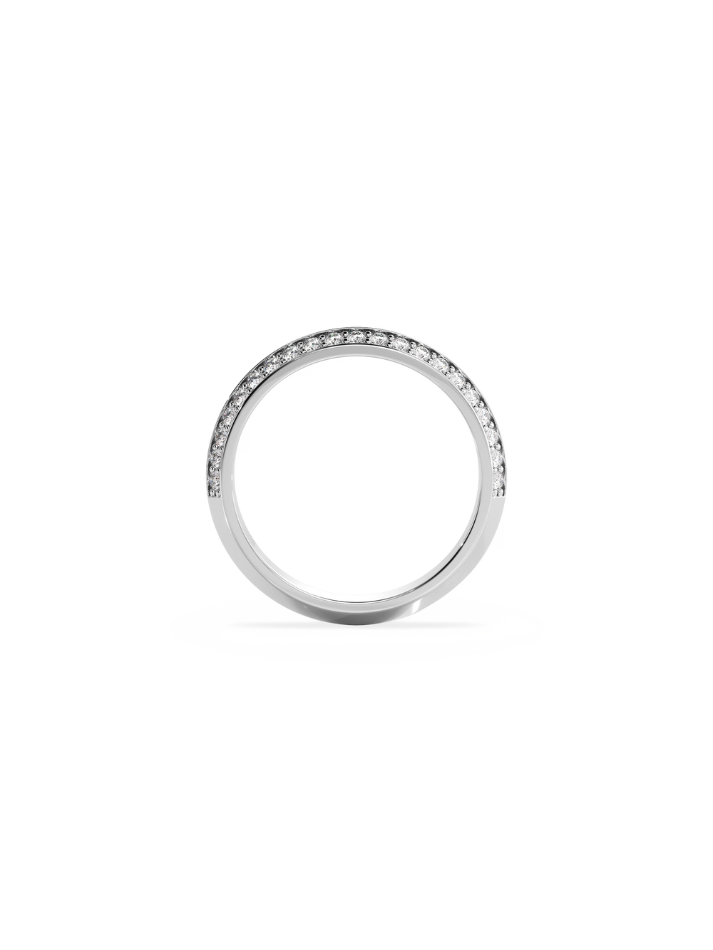 Diamond Knife Edge Ring - View 