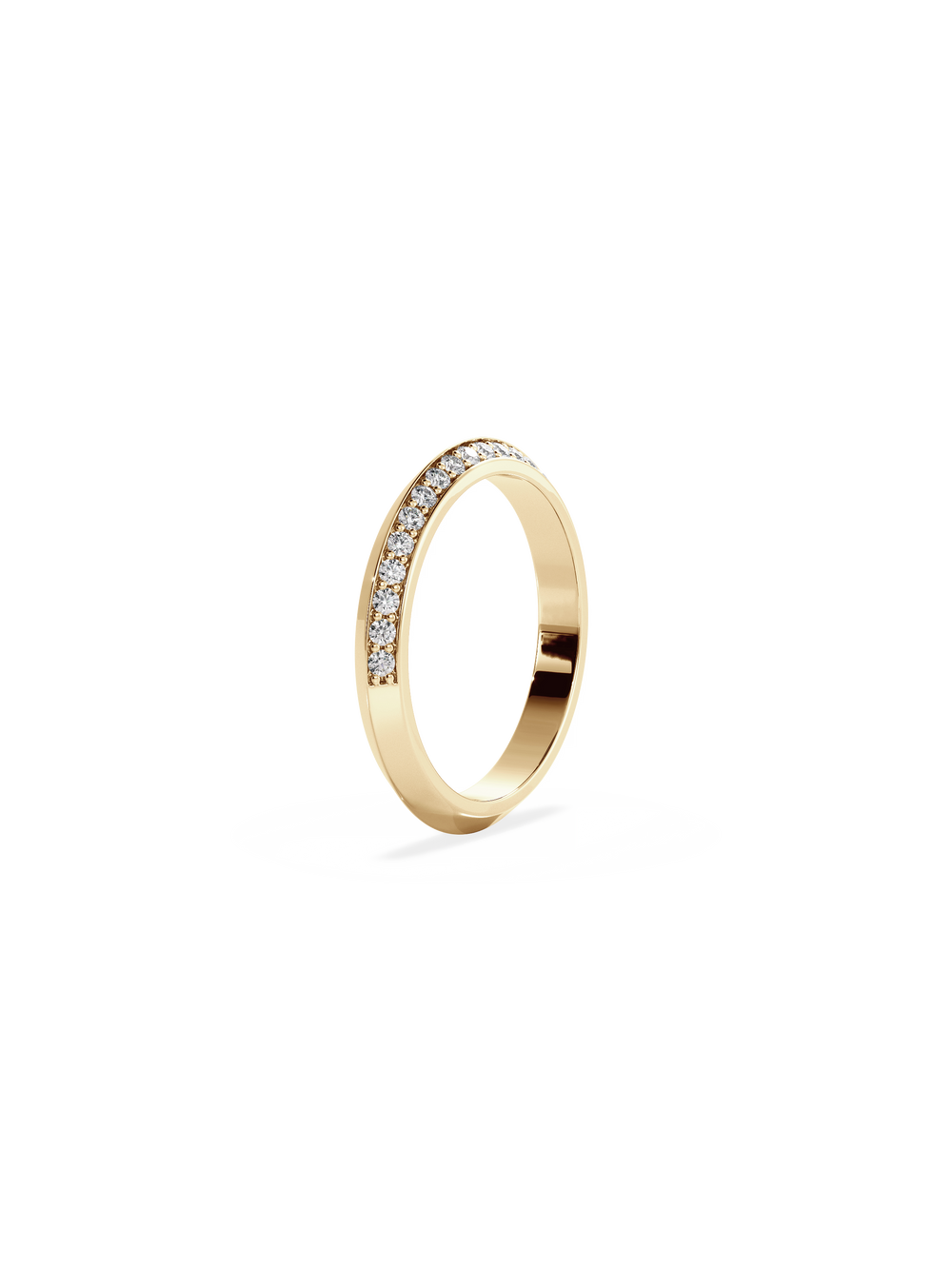Diamond Knife Edge Ring - View 