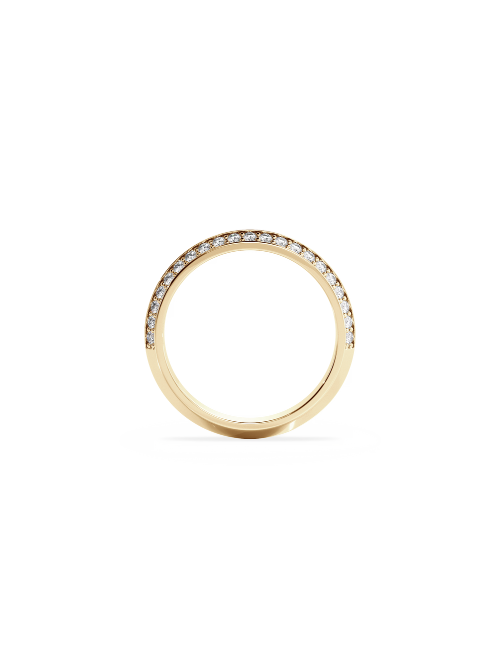 Diamond Knife Edge Ring - View 