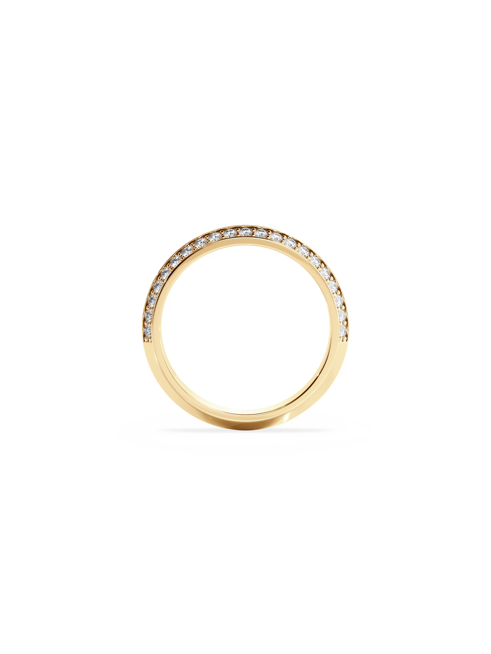 Diamond Knife Edge Ring - View 