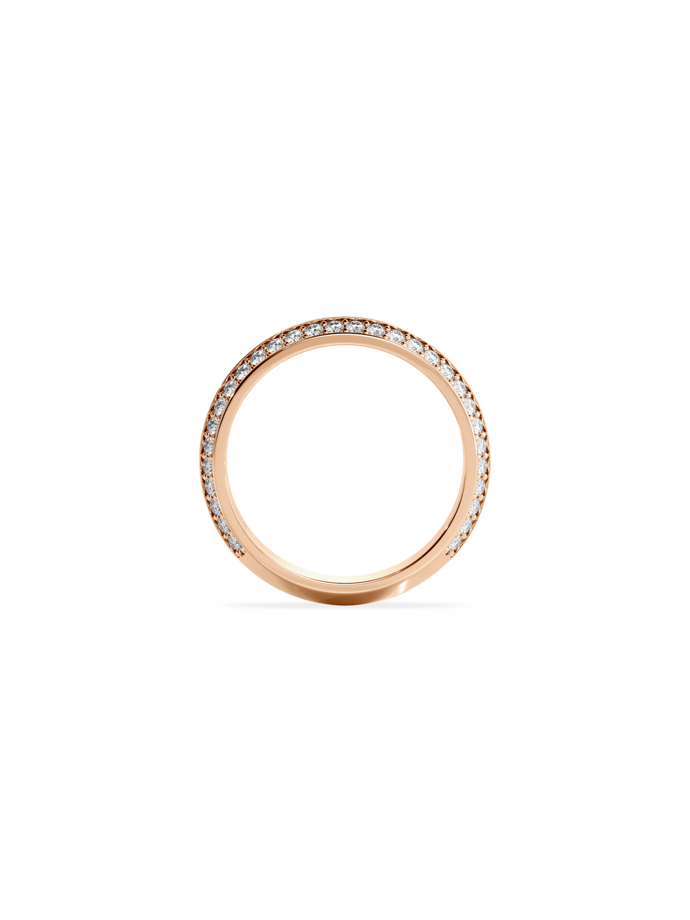 Diamond Knife Edge Ring - View 