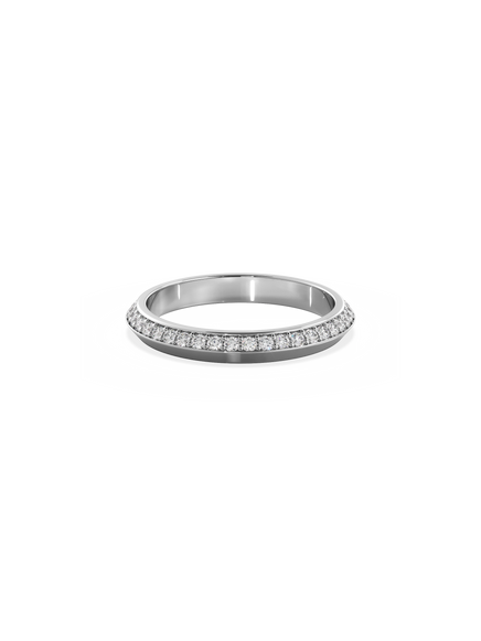 Diamond Knife Edge Ring