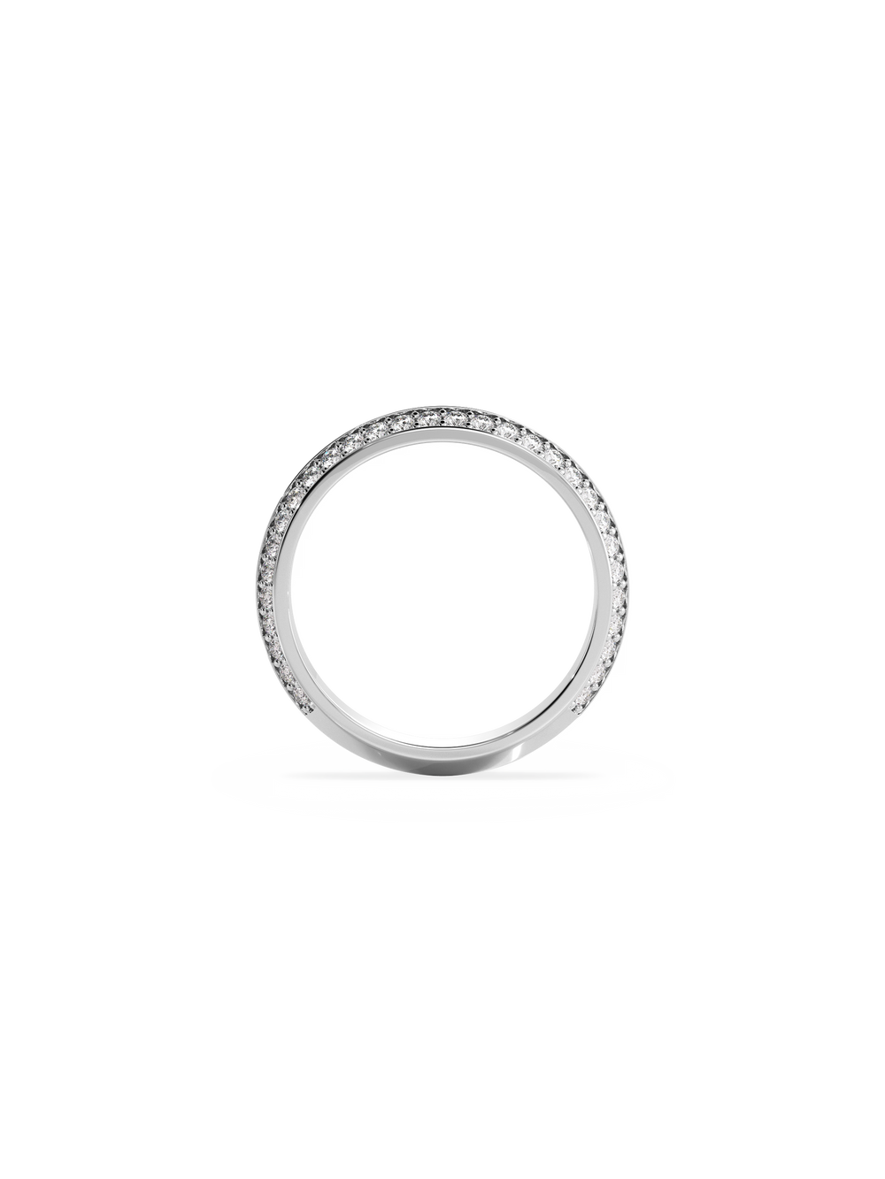 Diamond Knife Edge Ring - View 